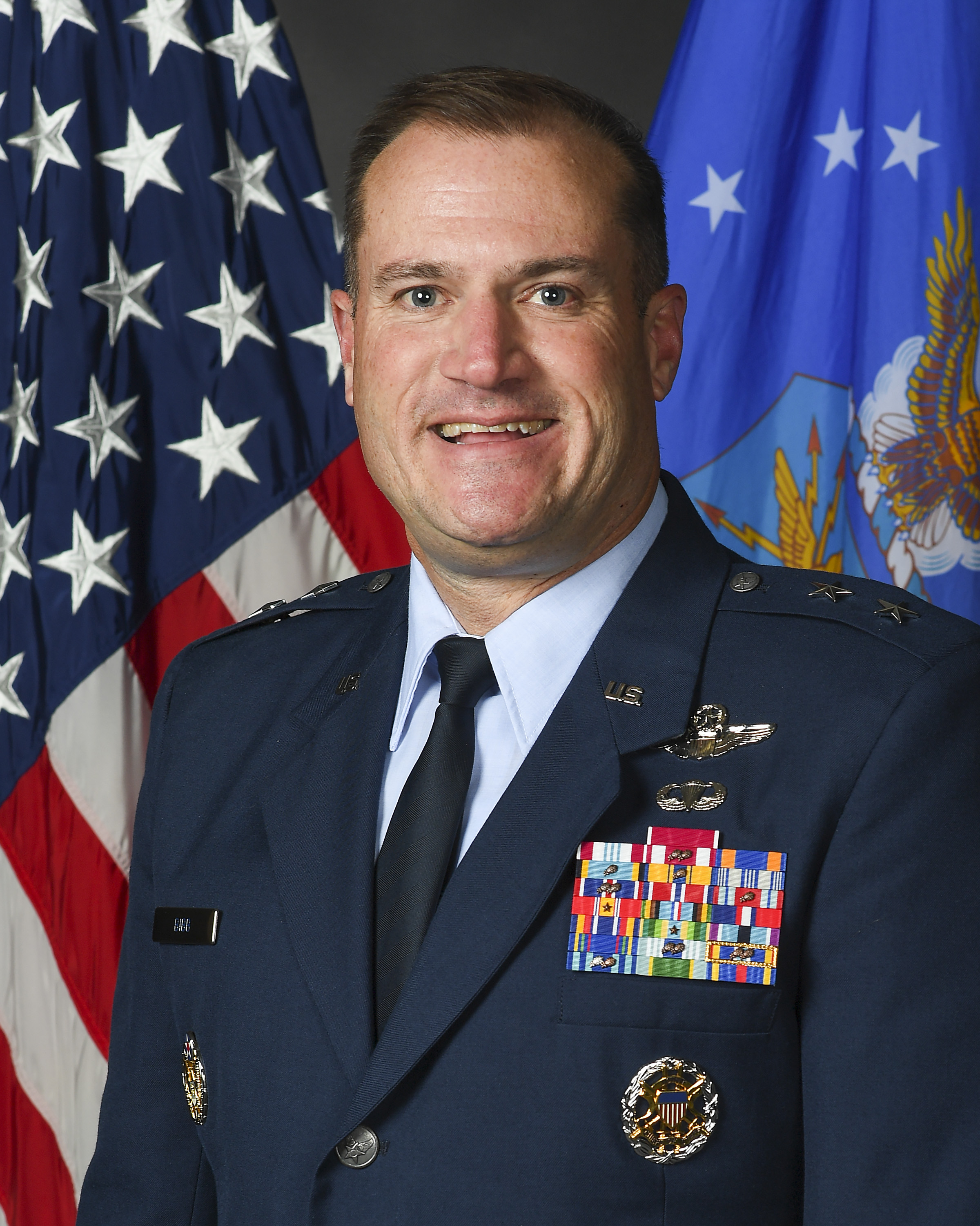 Major General Kenneth T Bibb Jr 18th Air Force Display